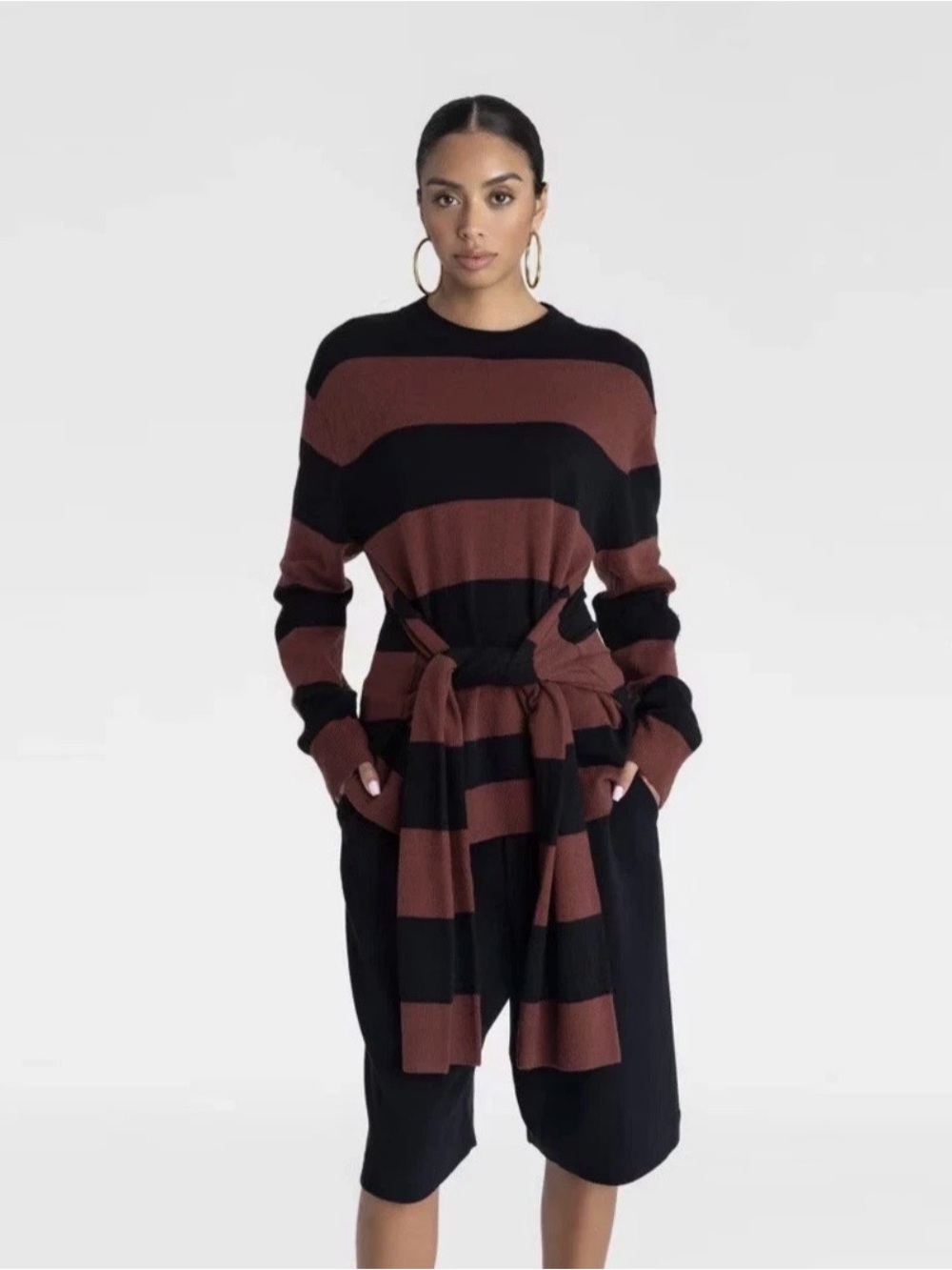 KBB by KAHLANA Women's 'The Wrap Sweater' - Size Med